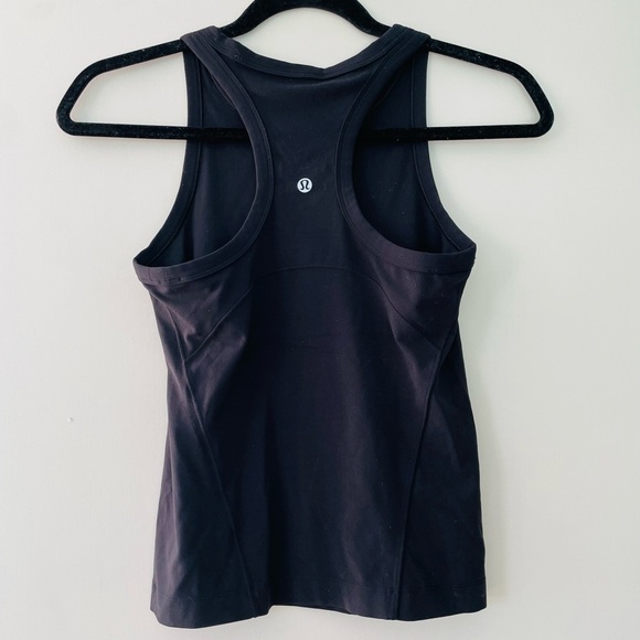 lululemon athletica Align waist-length racer back tank top (black) - Picture 3 of 4